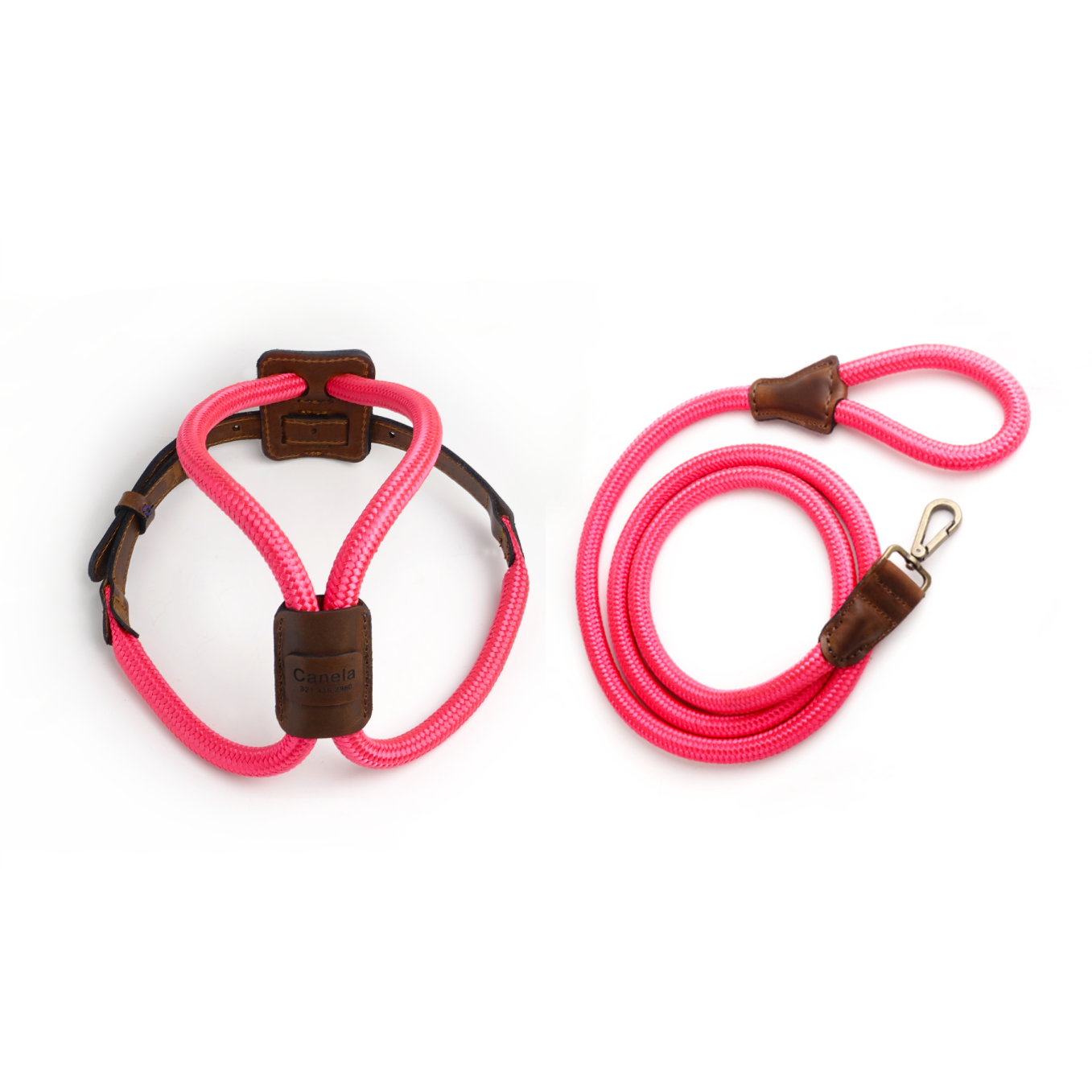 Arnes Colors 2 piezas Fucsia